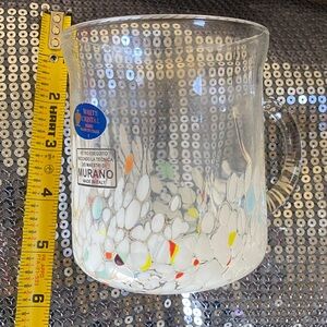 Murano HandMade in Italy Large Coffee Mug